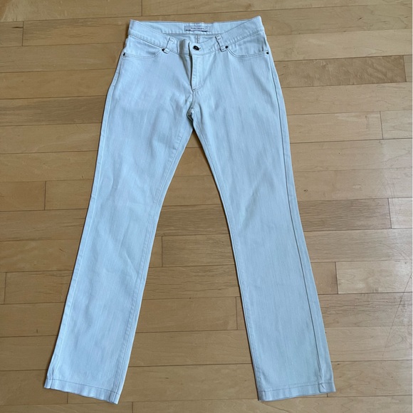 Zara Basic White Denim - Size 6 - Picture 2 of 6